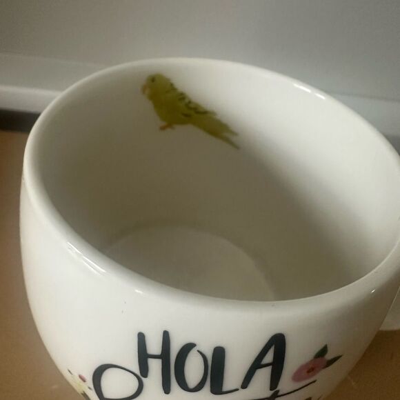 Opalhouse Porcelain 16oz White Mug w/ "HOLA bonita" - Picture 2 of 4
